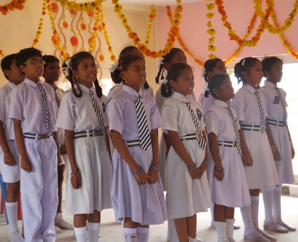 Inauguration of High School Building 25